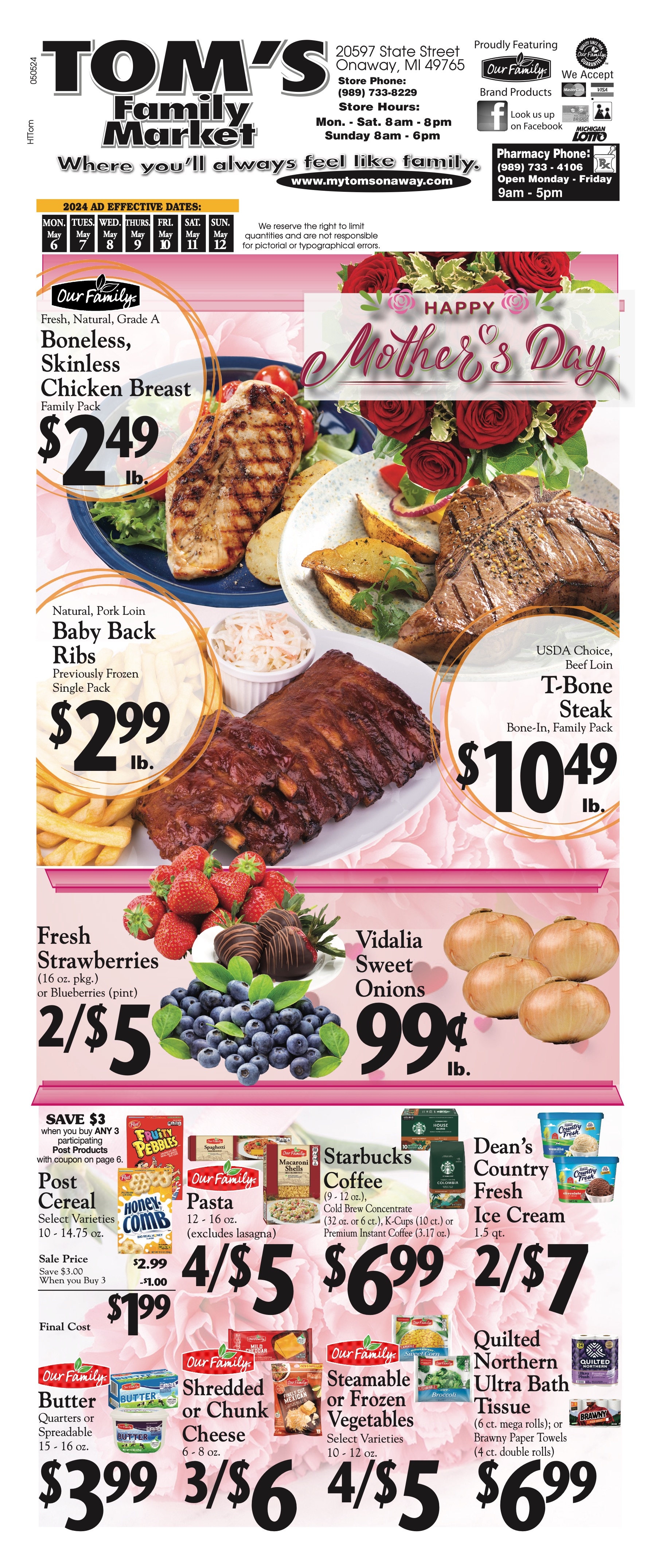Tom's Family Market Weekly Ad