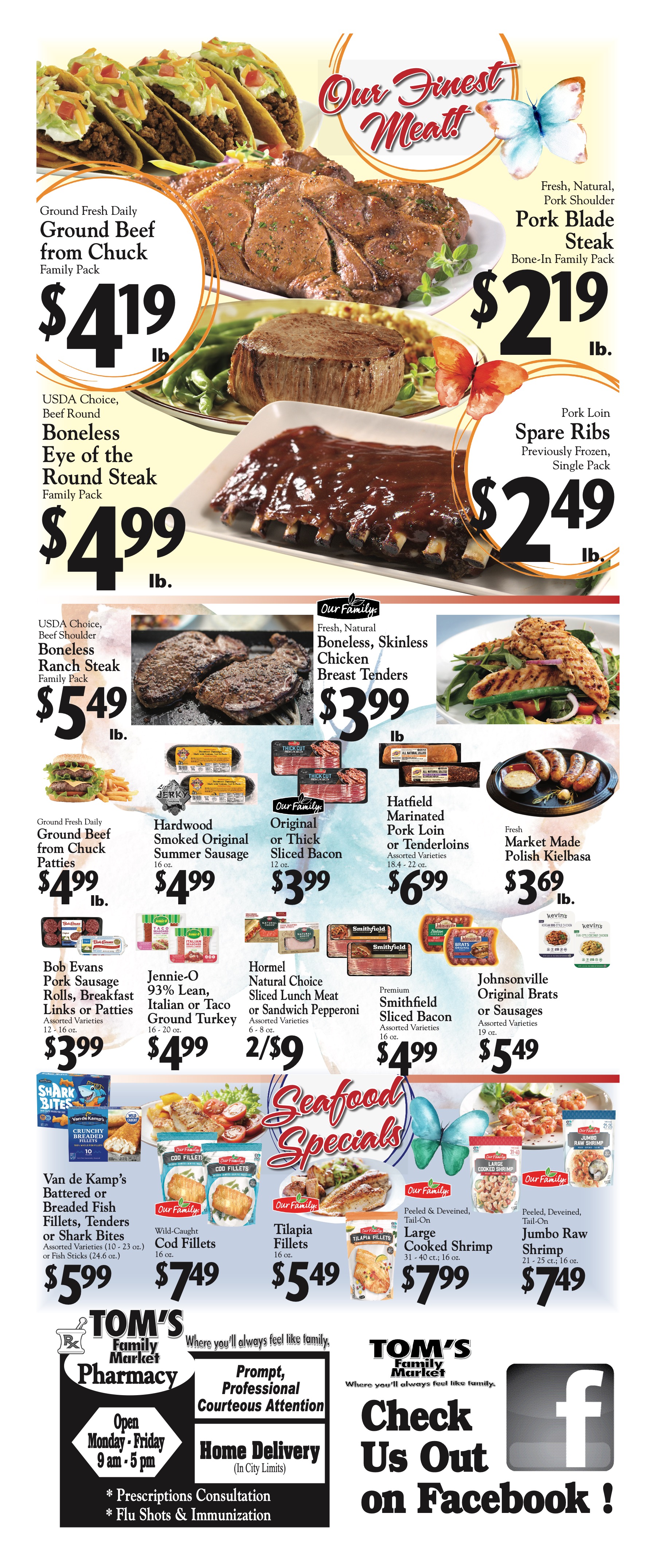 Tom's Family Market Weekly Ad